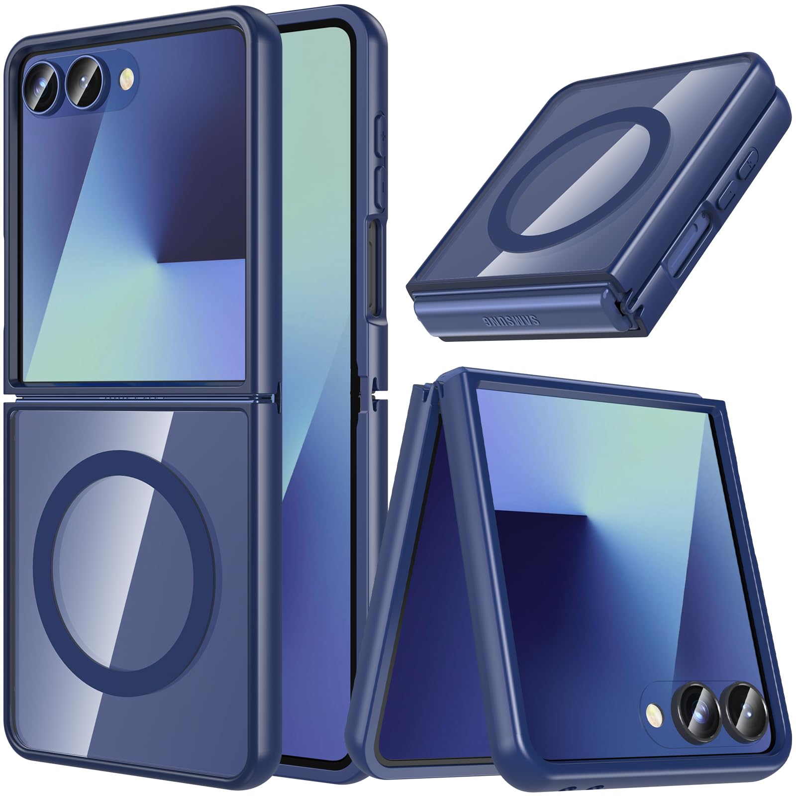 Amazon.co.jp: Galaxy Z Flip7 ケース 【MagSafe対応】 Hensinple